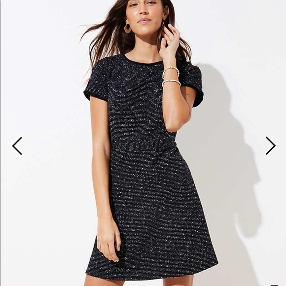 LOFT Dresses & Skirts - MOVING SALE Loft Tweed Flare Dress